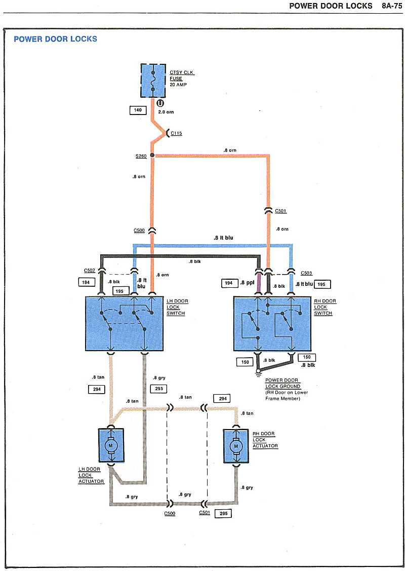 Power Lock Wiring Wiring Diagram 500